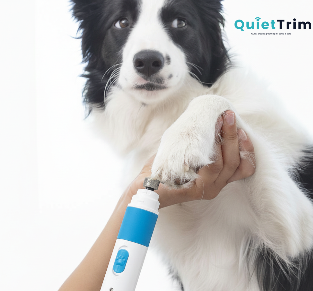 QuietTrim™ – Rechargeable Pet Nail File